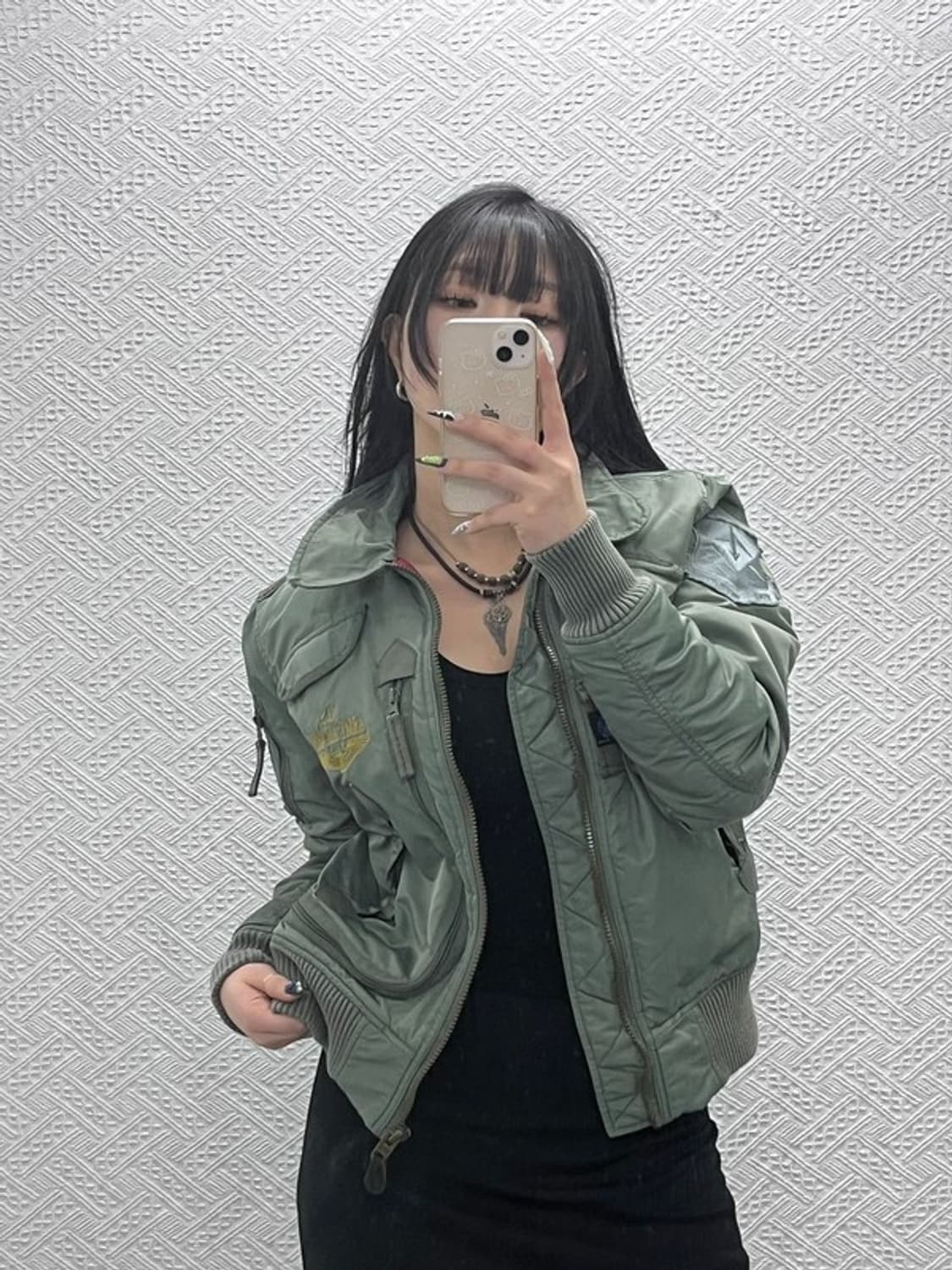 엑스톤즈 미군 파일럿 MA-1 항공점퍼 봄버자켓 105 C08765 상품이미지1