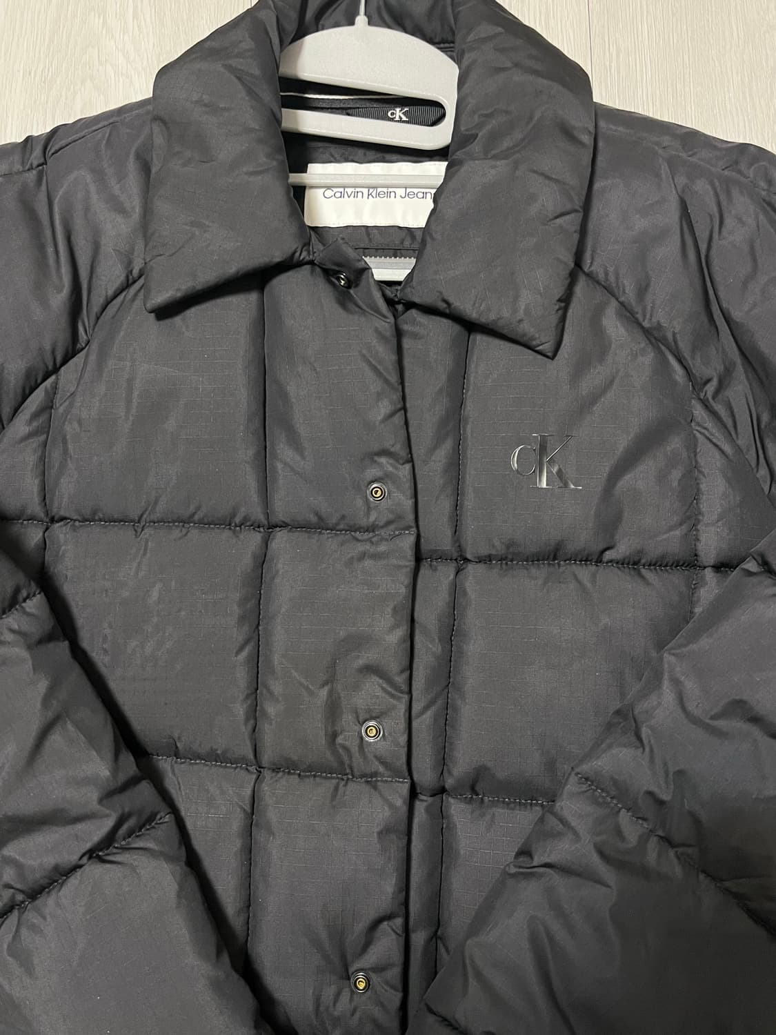 캘빈클라인진 에센셜 패디드 오버셔츠(s) 상품이미지3