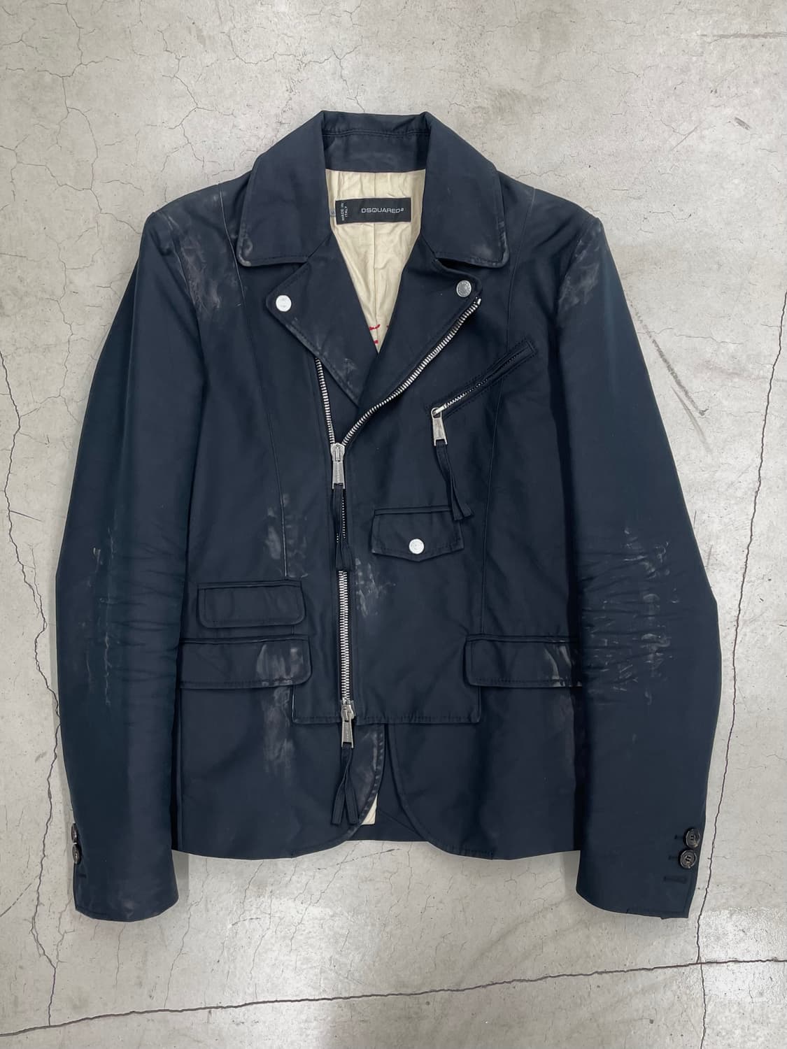 Dsquared2 FW11 Dirty washed rider Jacket 상품이미지1