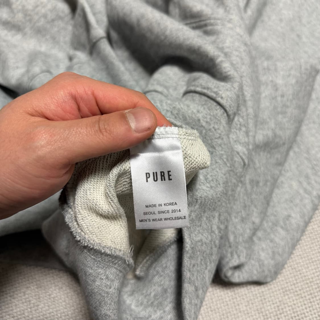 PURE ARMY 오버 후드티 상품이미지4