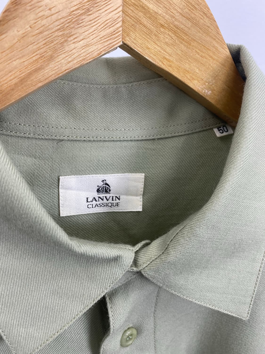 LANVIN avocado shirts 상품이미지7