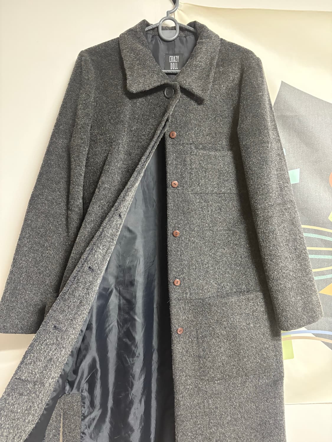 울&모헤어 맥코트 그레이 상품이미지4