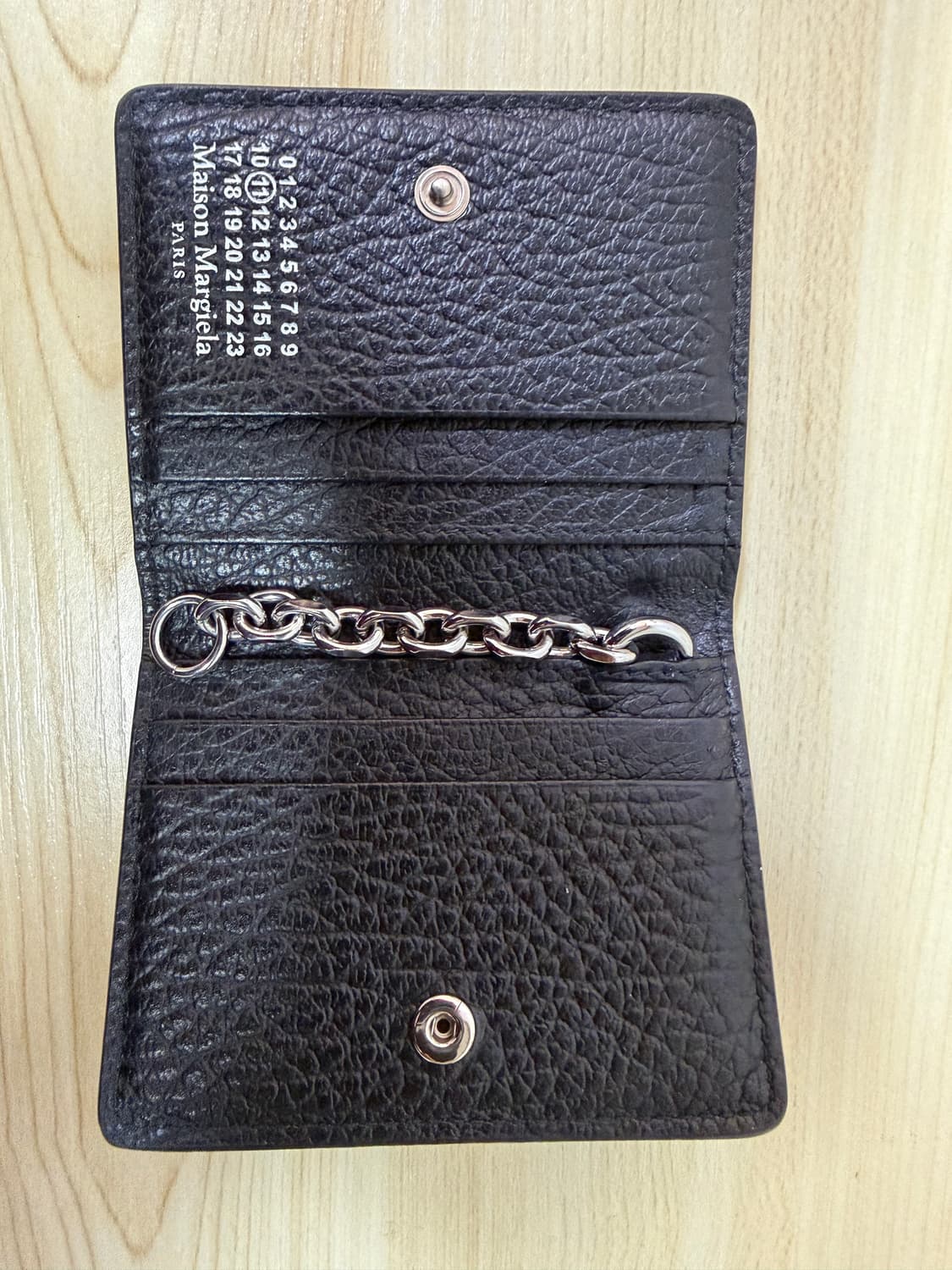 메종마르지엘라 키링 지갑 블랙 상품이미지3