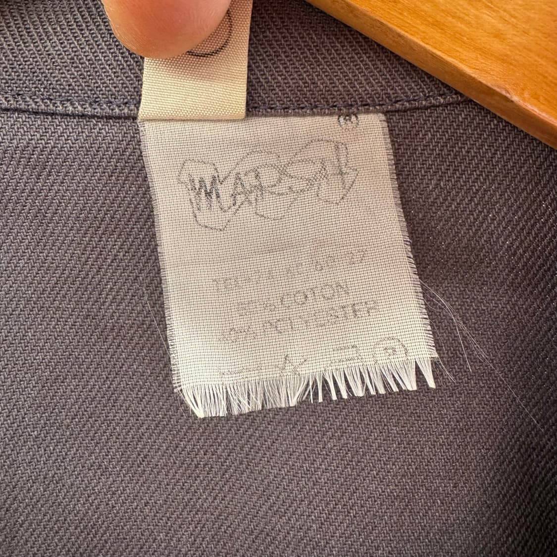 70s 빈티지 프렌치 워크 코트 (S)   상품이미지7