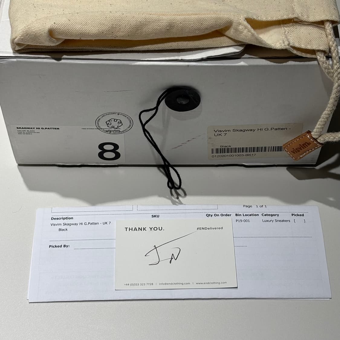 8) visvim 비즈빔 스캐그웨이 하이 지 패튼 상품이미지9