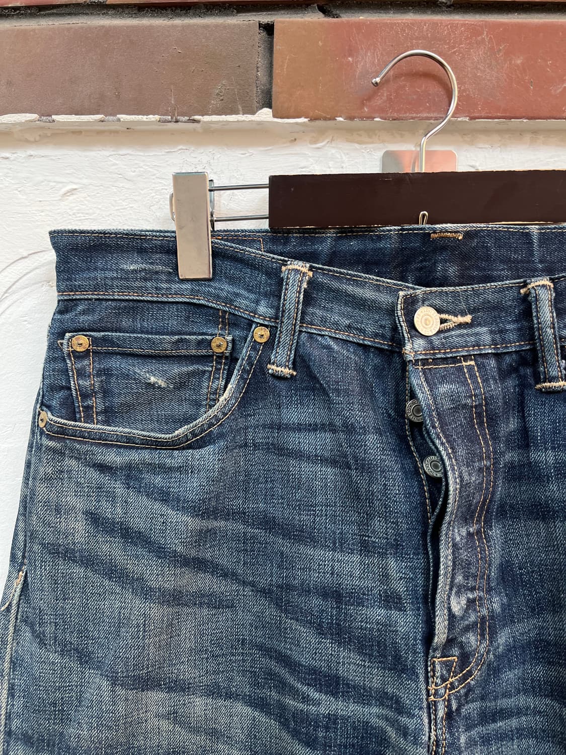 Levis 501 데님 진 34x32 상품이미지2