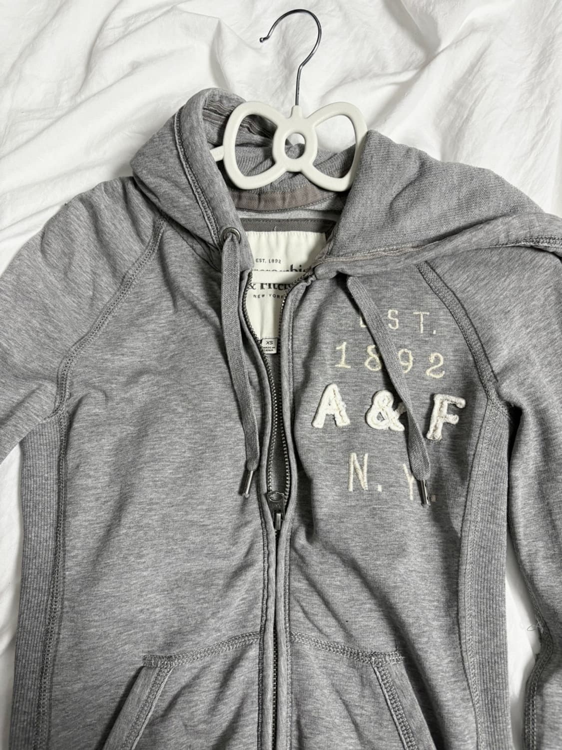 아베크롬비 그레이 딱붙 후집 상품이미지4