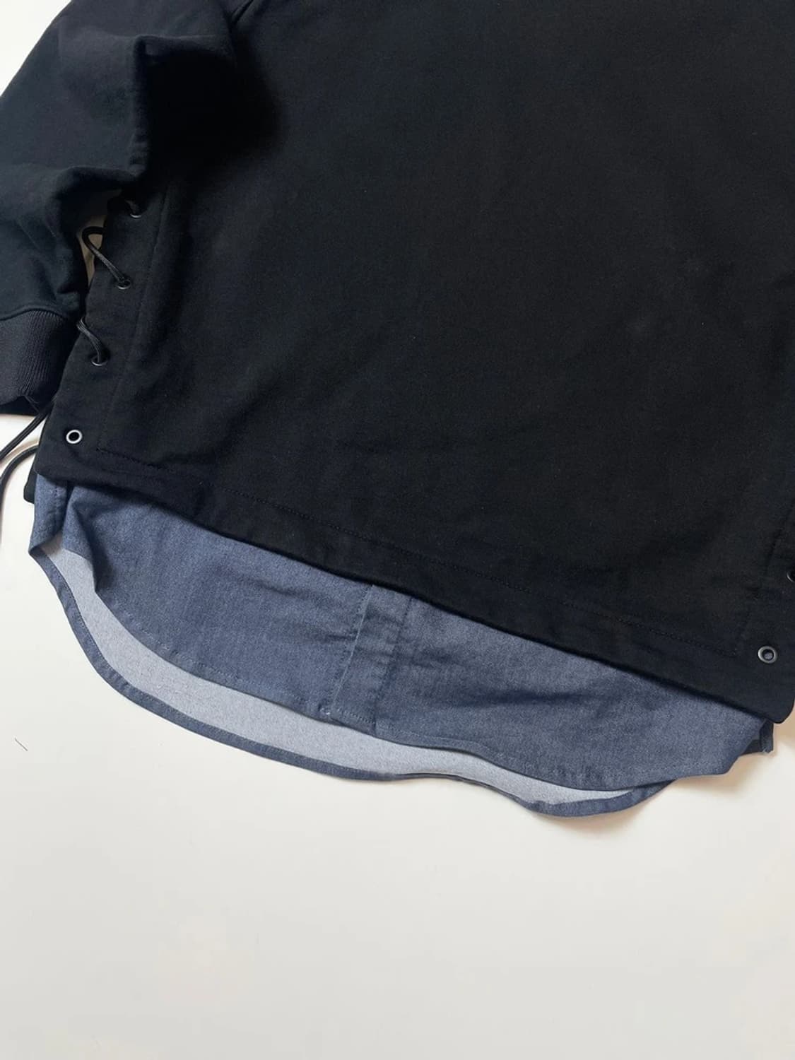 지오송지오 레이어드 셔츠 디테일 맨투맨 PN9535 상품이미지4