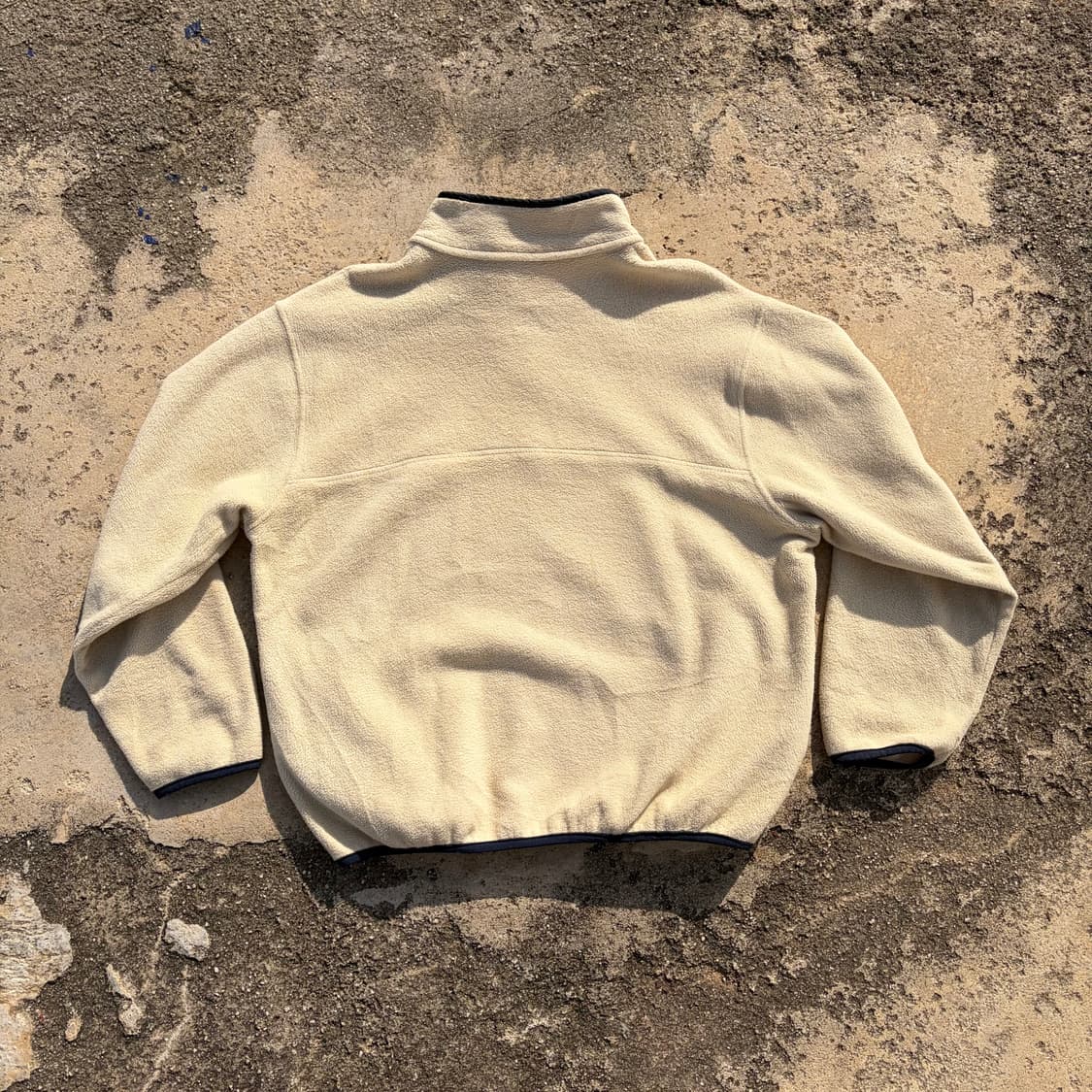 80s USA 엘엘빈 빈티지 풀오버 스냅 플리스 L 상품이미지6