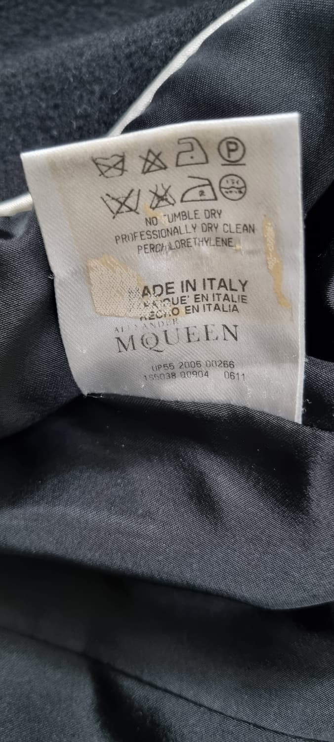 알렉산더맥퀸 캐시미어 100 코트 M _ 여성, 내용 확인 상품이미지10