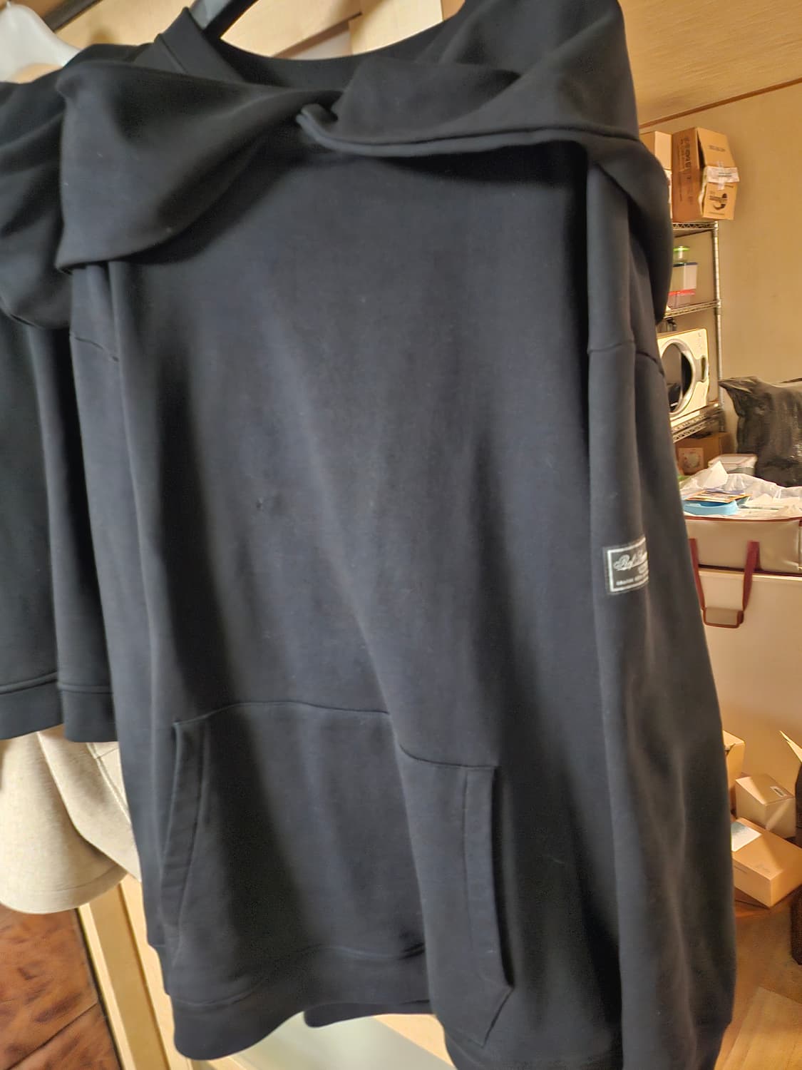 라프시몬스 앤트워프 스카프 후드 상품이미지1