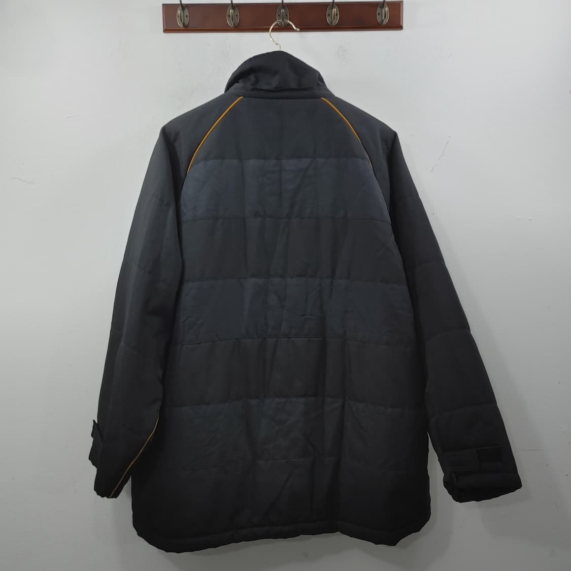 XL 아디다스 남성 빅사이즈 풀집업 블랙 춘추용 자켓 점퍼 상품이미지7