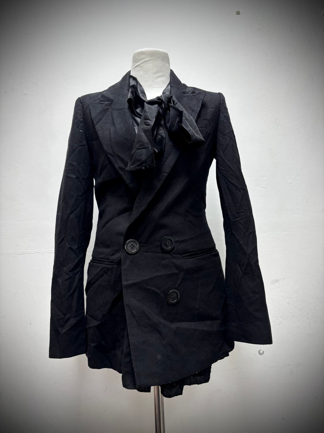 [Egoist] Minimal Aesthetic Black Jacket 상품이미지1