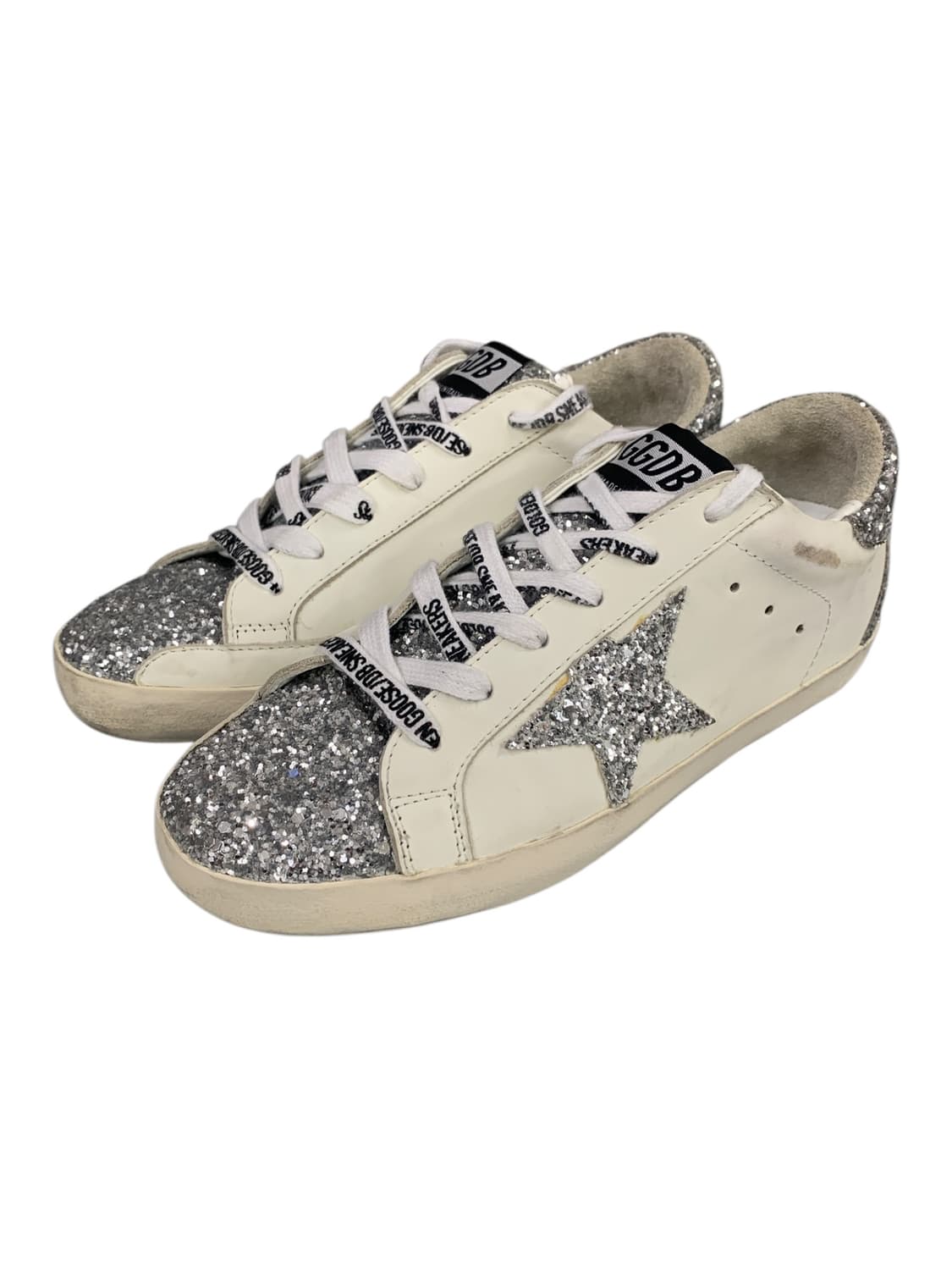 골든구스 슈퍼스타 화이트 글리터 스니커즈 36(230) (gr-3302) 상품이미지1