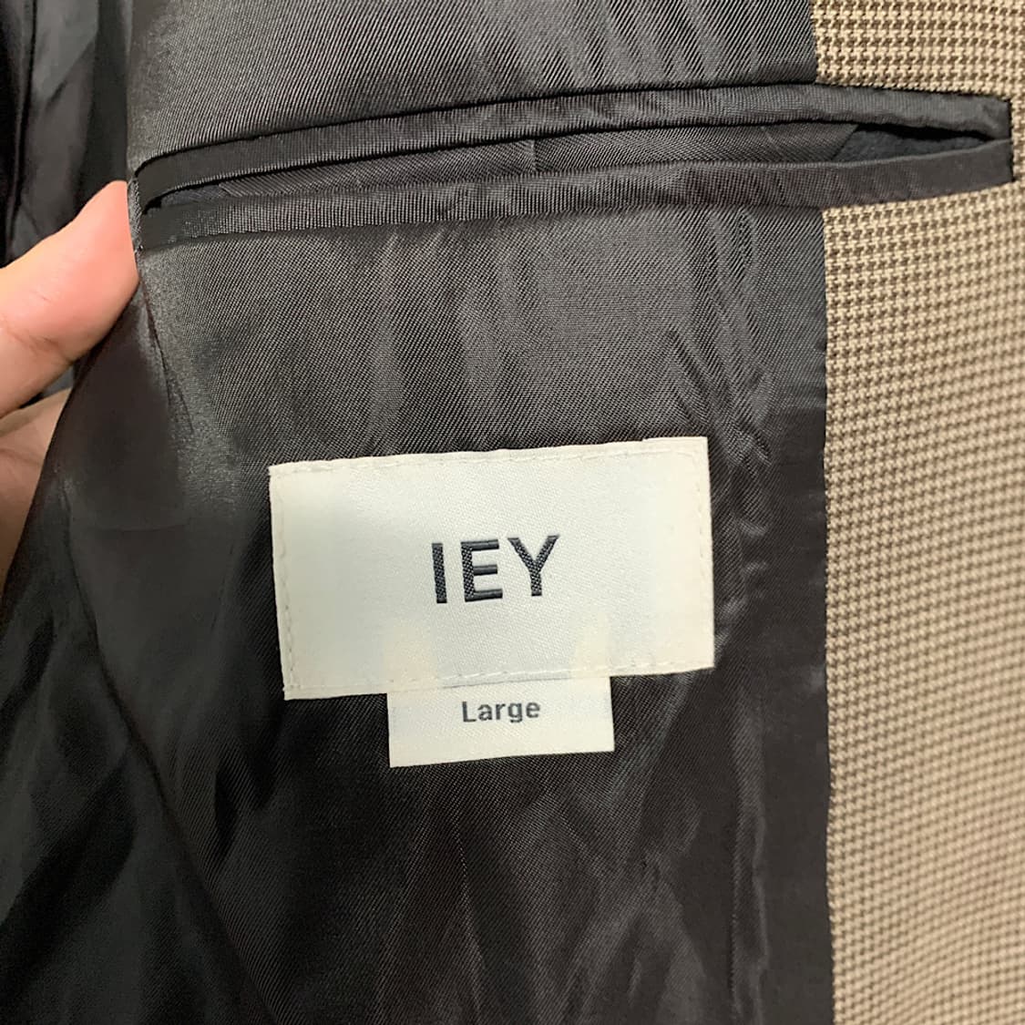 IEY 3버튼 블레이져 자켓 L 상품이미지3