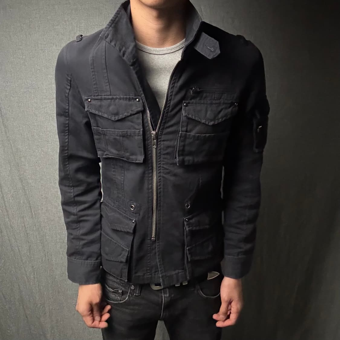 double zip-up pocket jacket 상품이미지2
