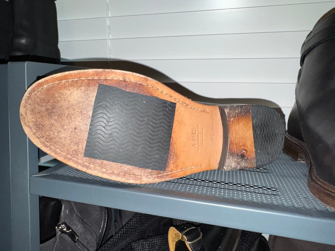 A.P.C 레더 부츠 (260mm) 상품이미지6