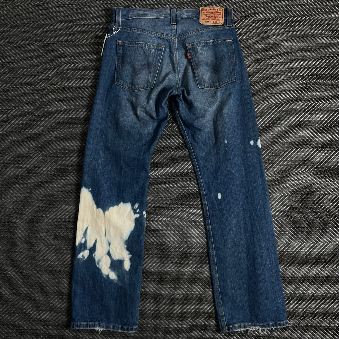 리바이스 514 블리치드 타이다이 데님 팬츠y 3652 상품이미지5