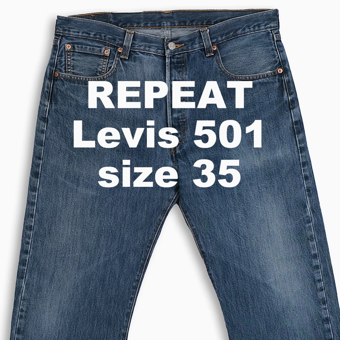 빈티지 리바이스 501 진청 35 인치 LV50136536 상품이미지1