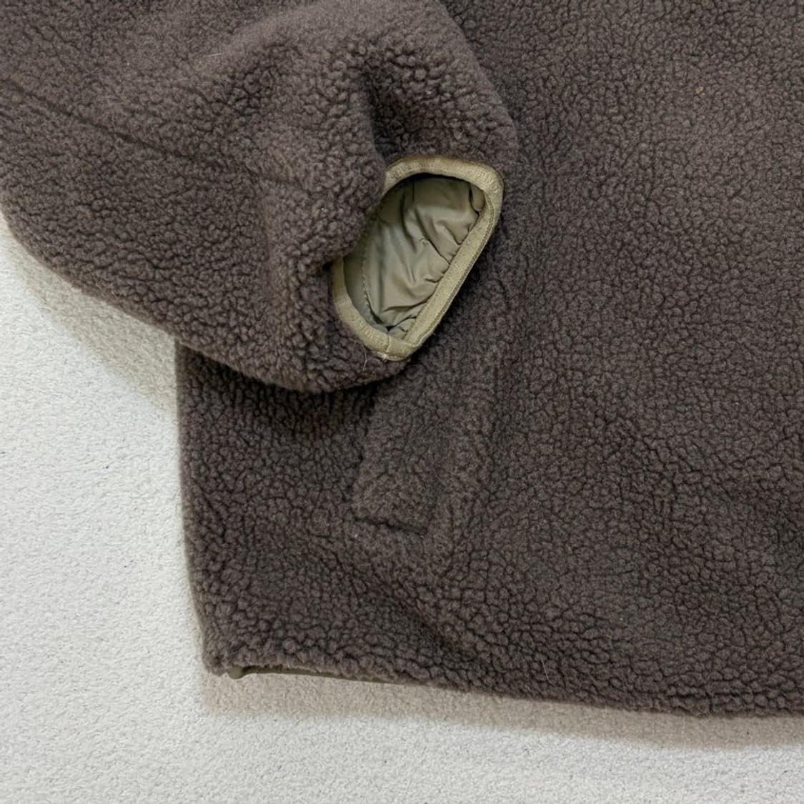 COVERNAT 숏 퀼팅 리버서블 자켓 M 상품이미지4