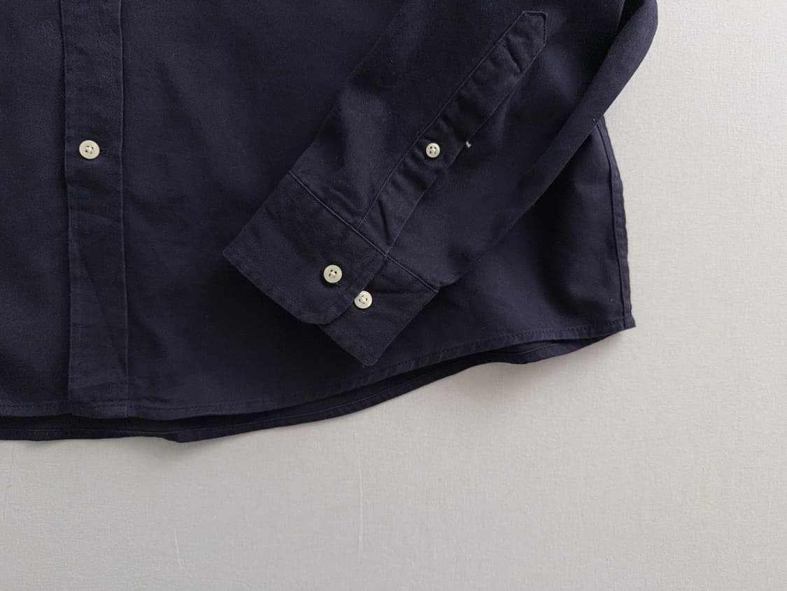 칼하트 리메이크 밀크브라운 코듀로이카라 네이비 셔츠  상품이미지5