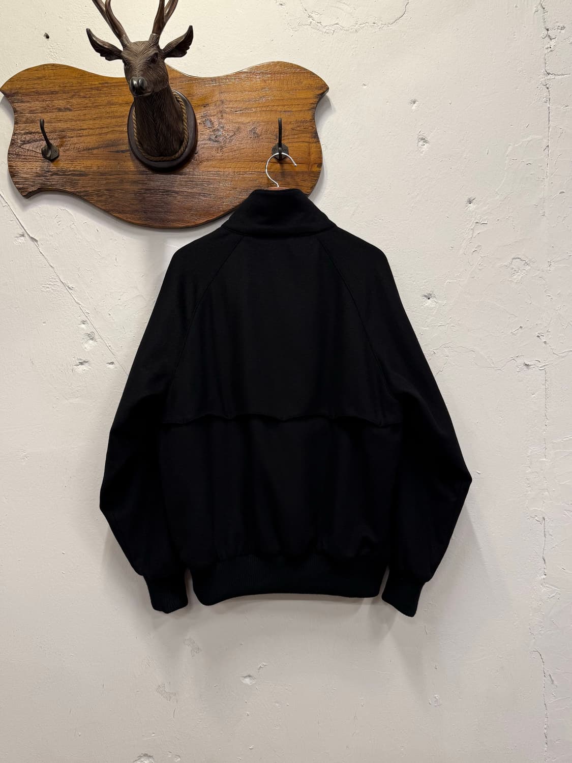 M) HENRY VAL Cashmere Blend Harrington J 상품이미지5