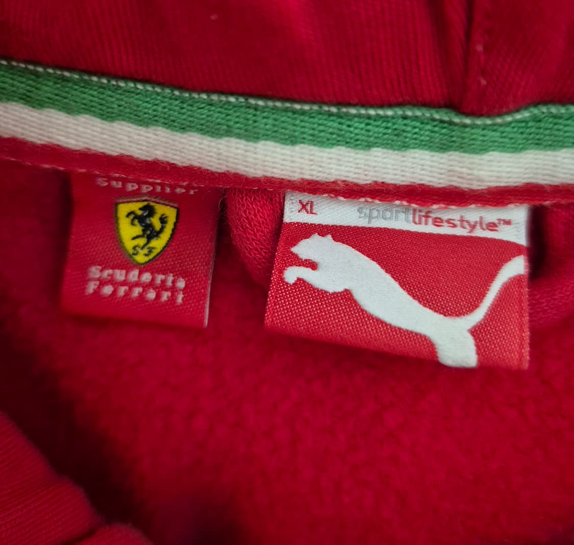 푸마 페라리 후드집업 상품이미지2