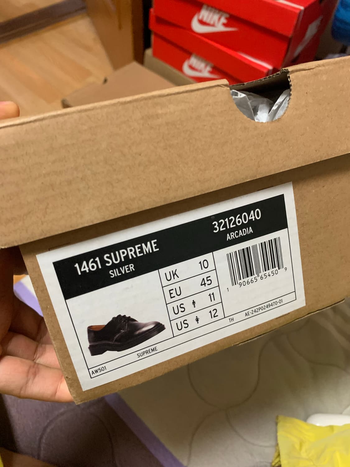 닥터마틴 슈프림 실버토  상품이미지2