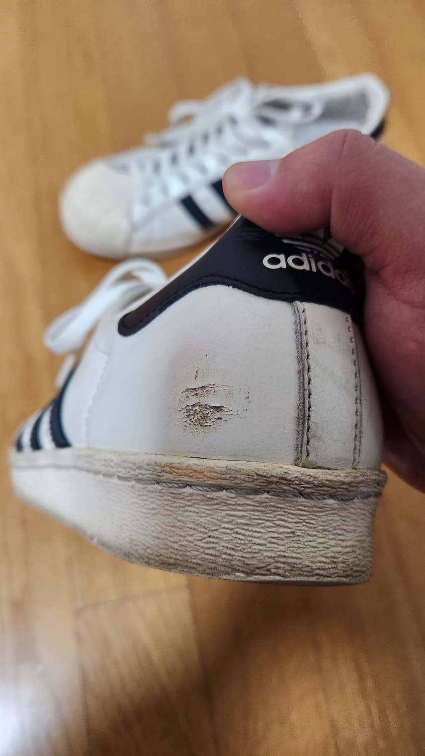아디다스 가죽 슈퍼스타 빈티지 복각 260 상품이미지4