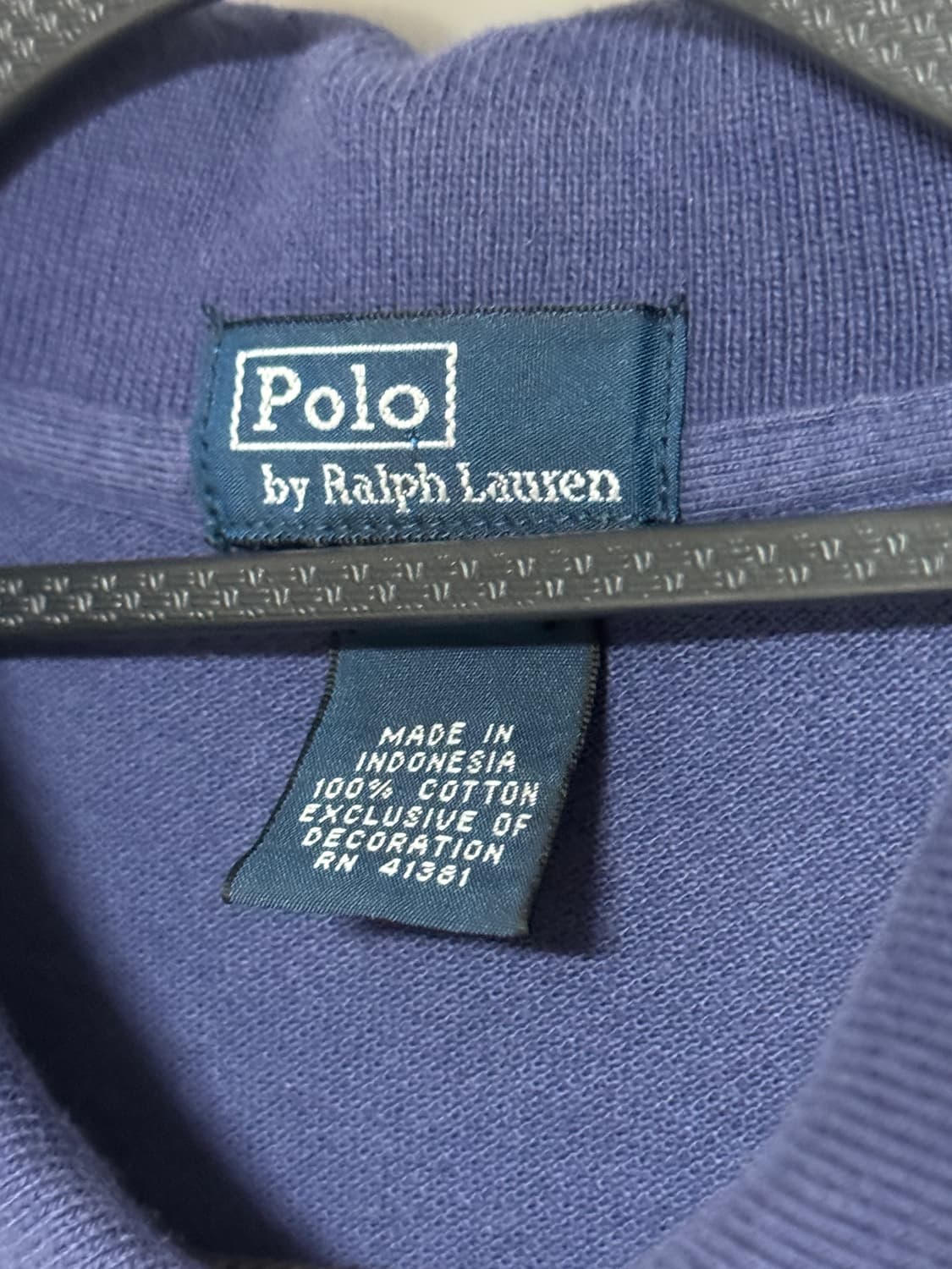 폴로 랄프로렌 네이비 카라티 95 상품이미지3