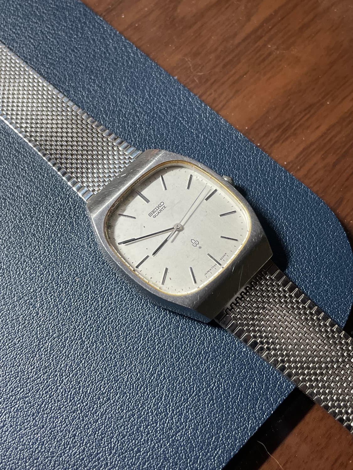 세이코 쿼츠 메탈 시계 상품이미지5