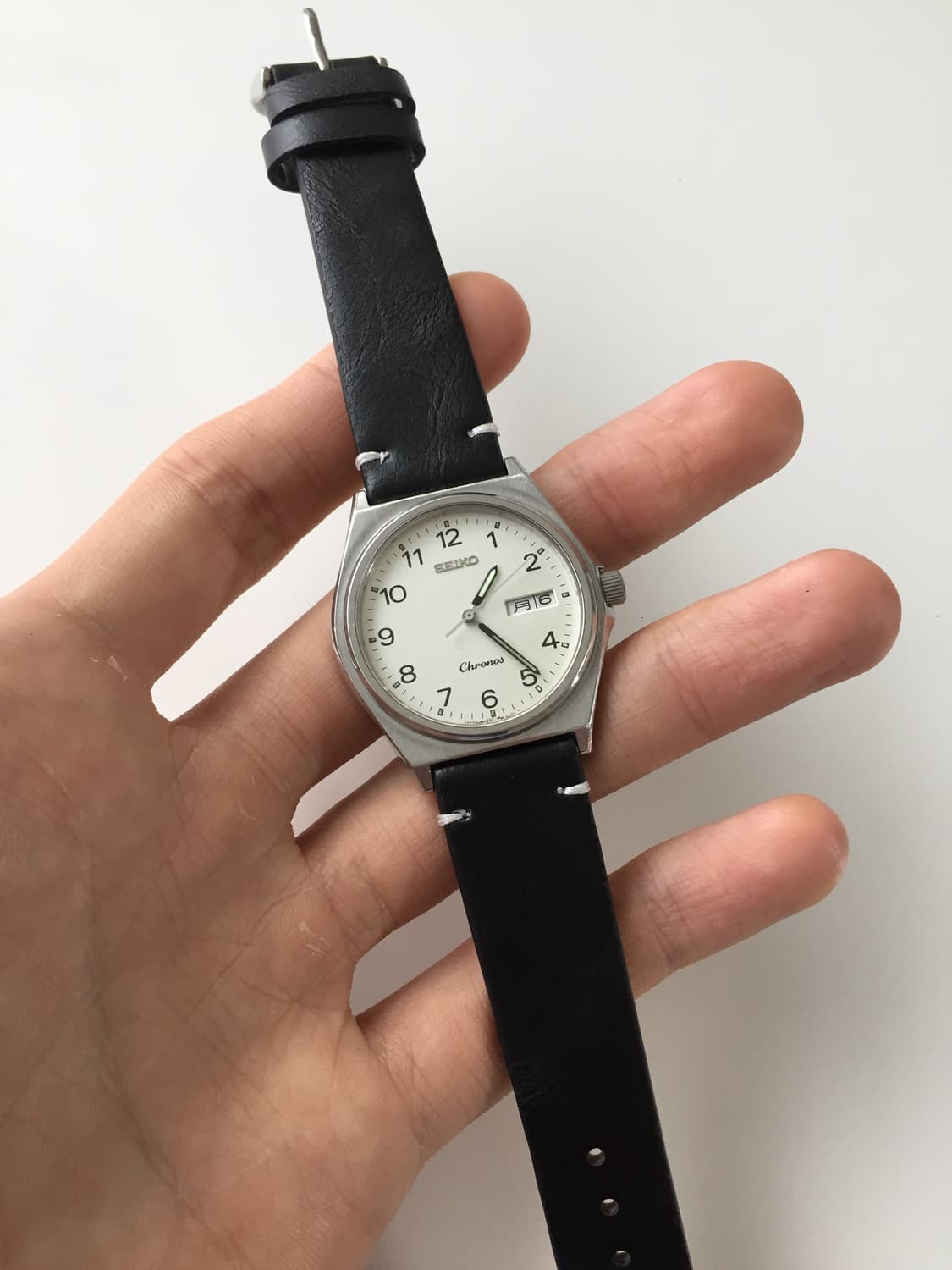 80s seiko chronos arabic index quatz 상품이미지6