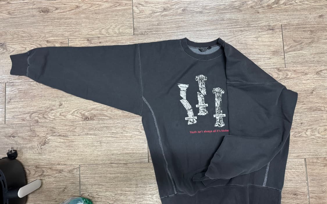 ETC 발할라 그래픽 맨투맨 티셔츠 XL 상품이미지3