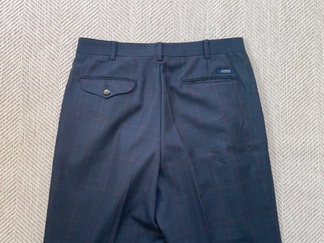 제이프레스 글렌 체크 슬렉스 상품이미지7