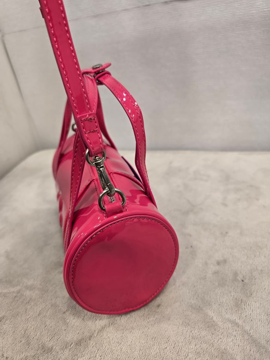 새상품) 마이쉘 MyShell 퍼스트쉘 핑크 미니 토트백 크로스백 상품이미지6