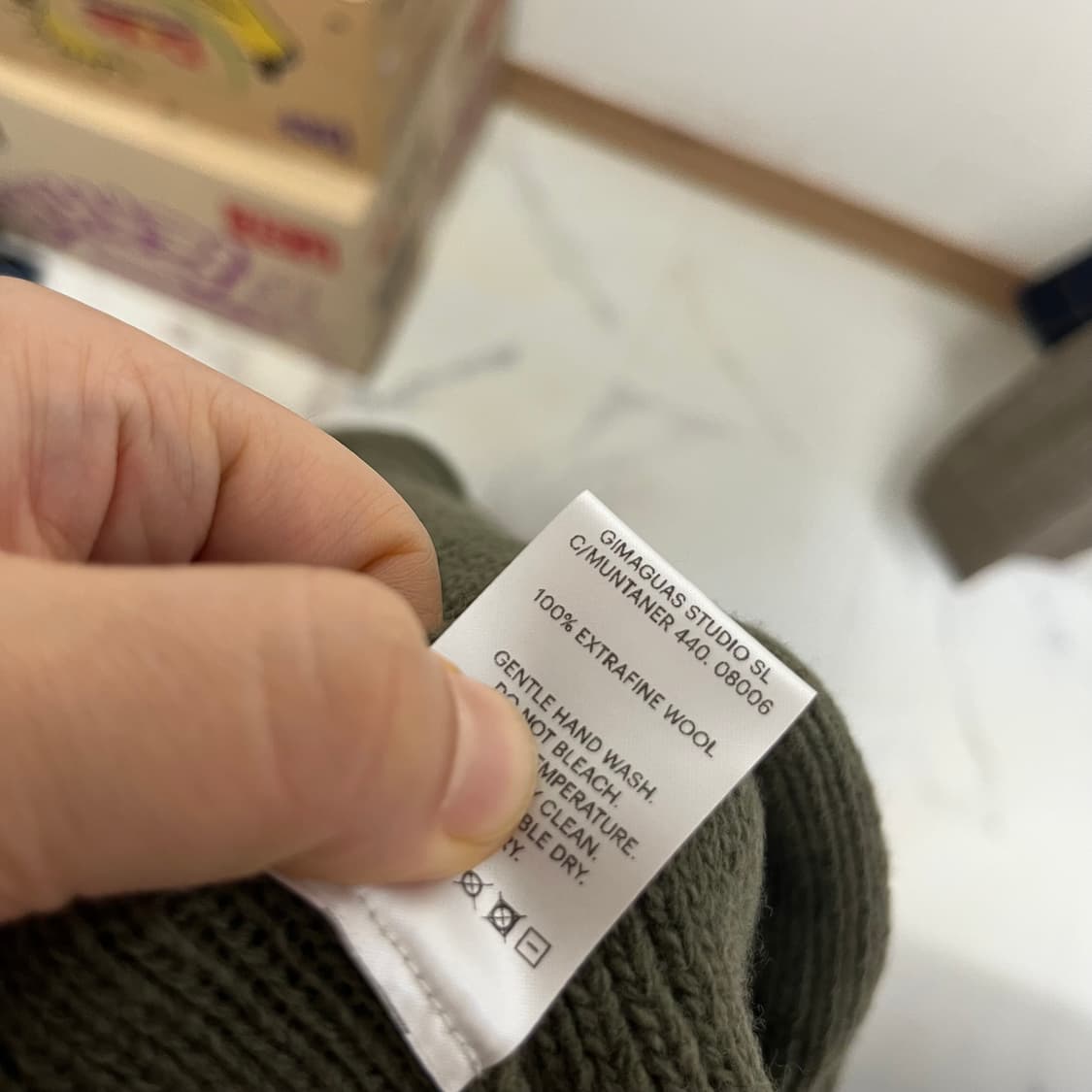 기마구아스 gimaguas 골지 터틀넥 니트 상품이미지4