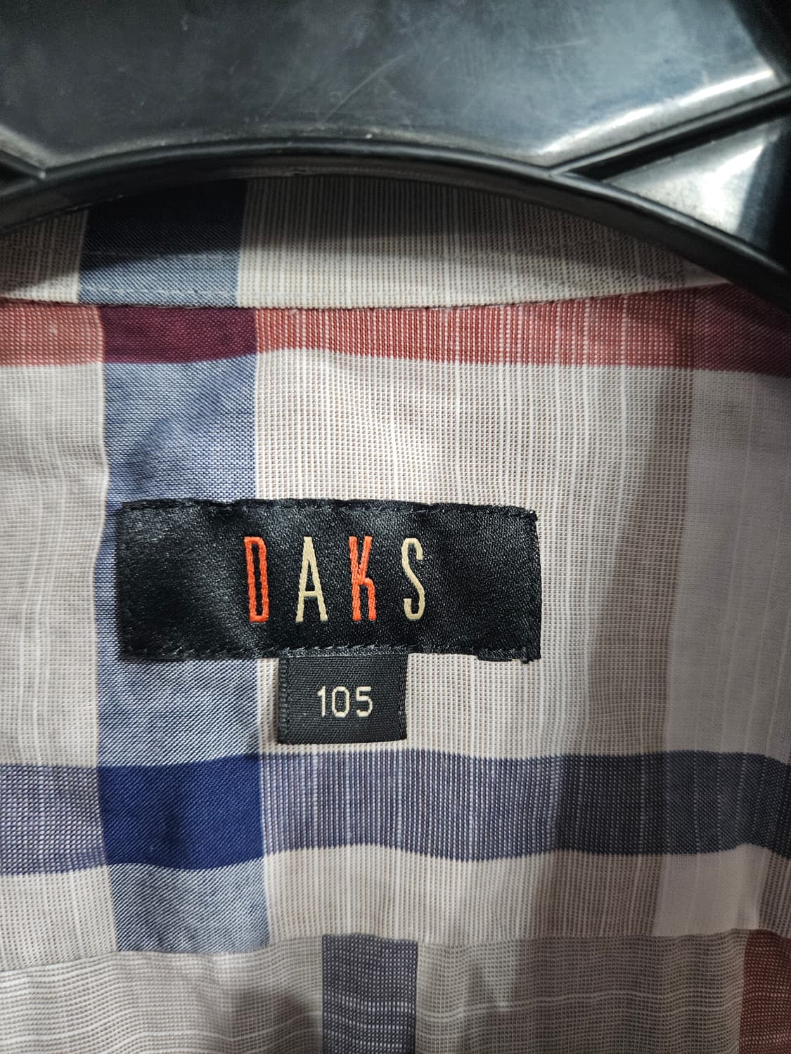 닥스 스트라이프 체크 남성 105 긴팔셔츠  상품이미지3