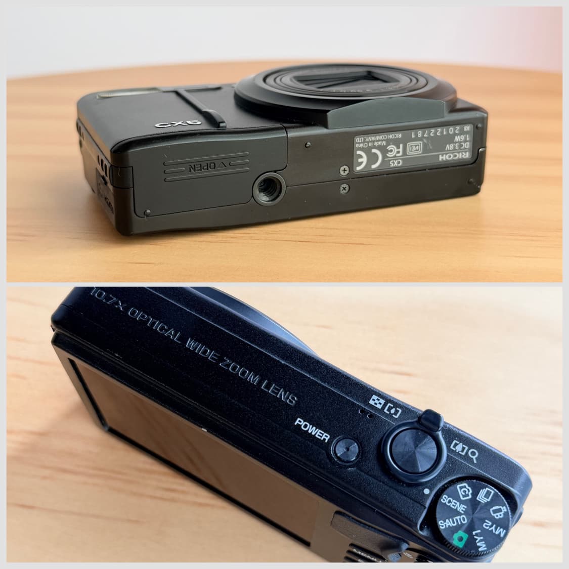 RICOH 리코 CX5  블랙 빈티지 디카 상품이미지6