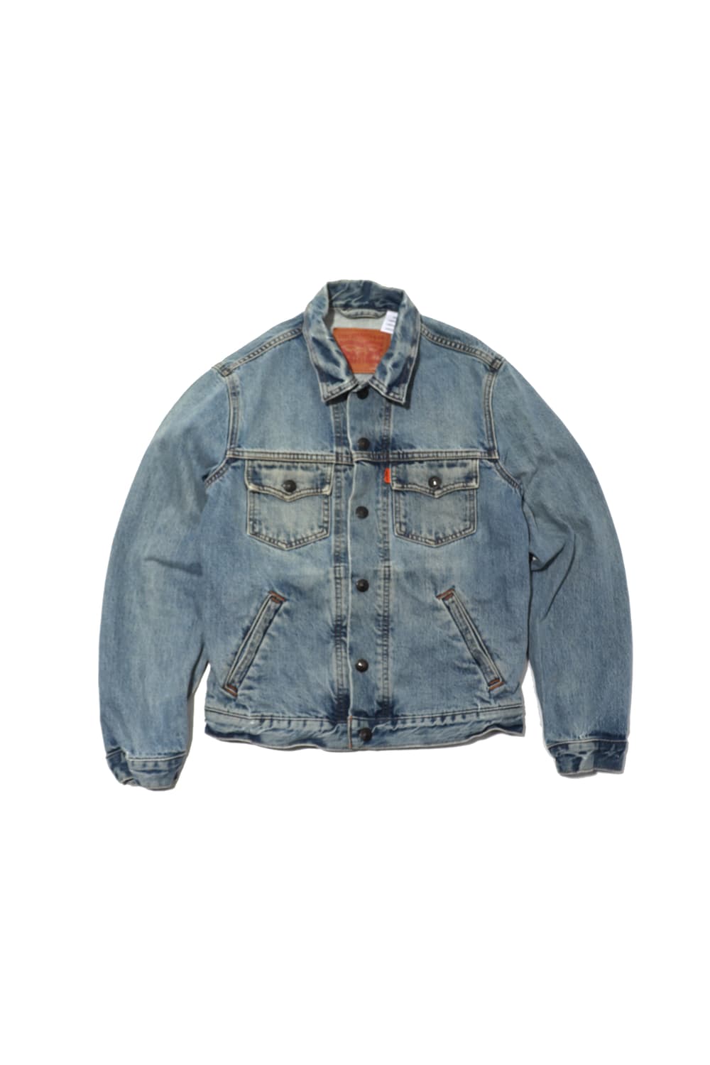 LEVIS 오렌지 탭 똑딱이 버튼 데님 트러커 women 85 상품이미지1