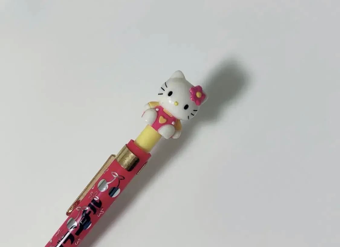 고전 카오하나 키티 볼펜 꽃 필기구 체리 키티 사쿠란보 마이멜로디 상품이미지2