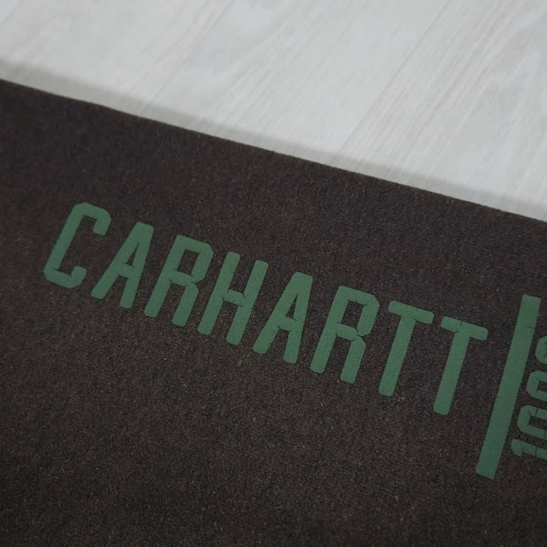 105~110 Carhartt 칼하트 타이다이 커스텀 맨투맨 브라운 상품이미지4