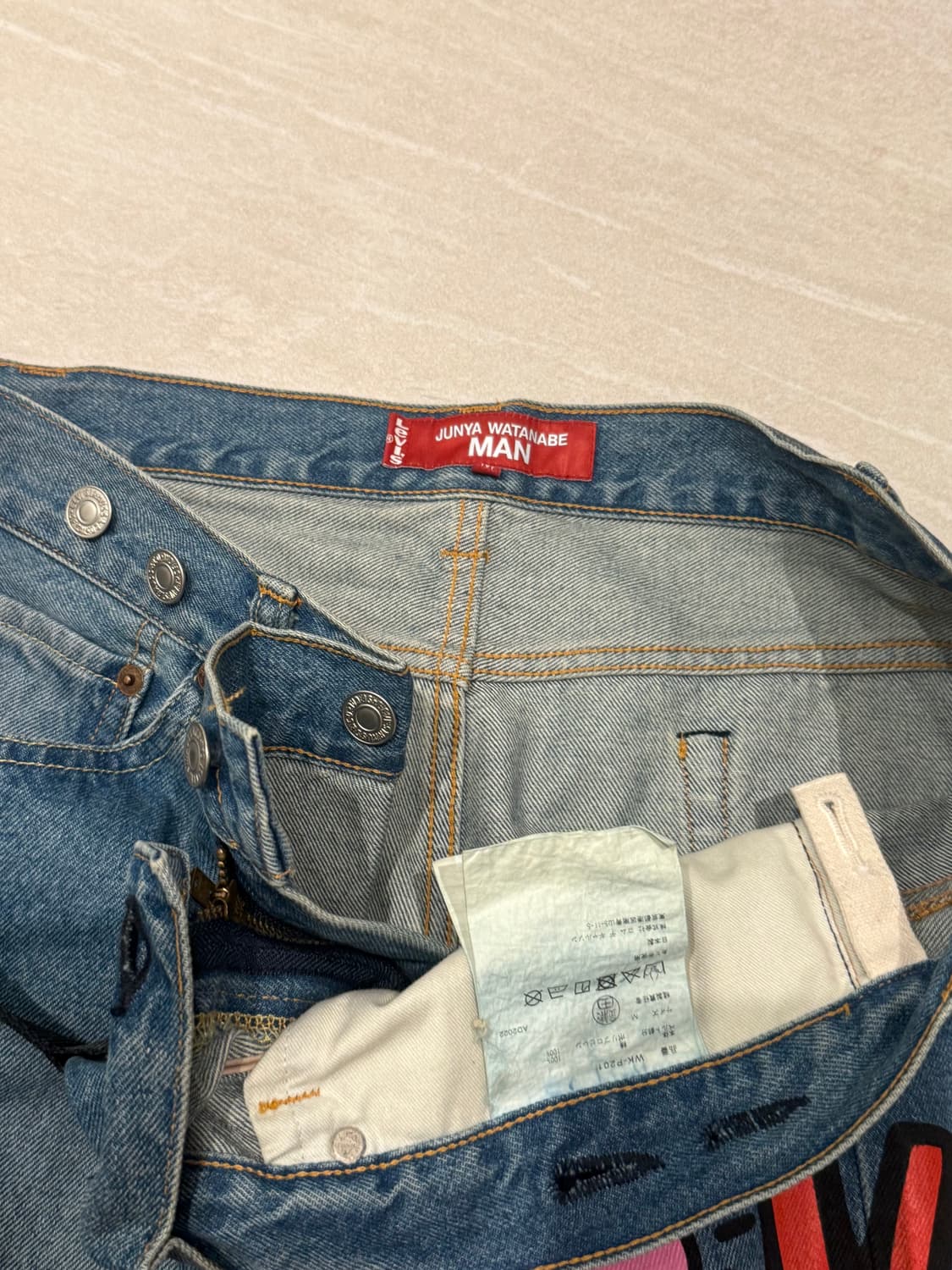 준야와타나베 리바이스 러브 바지 상품이미지3