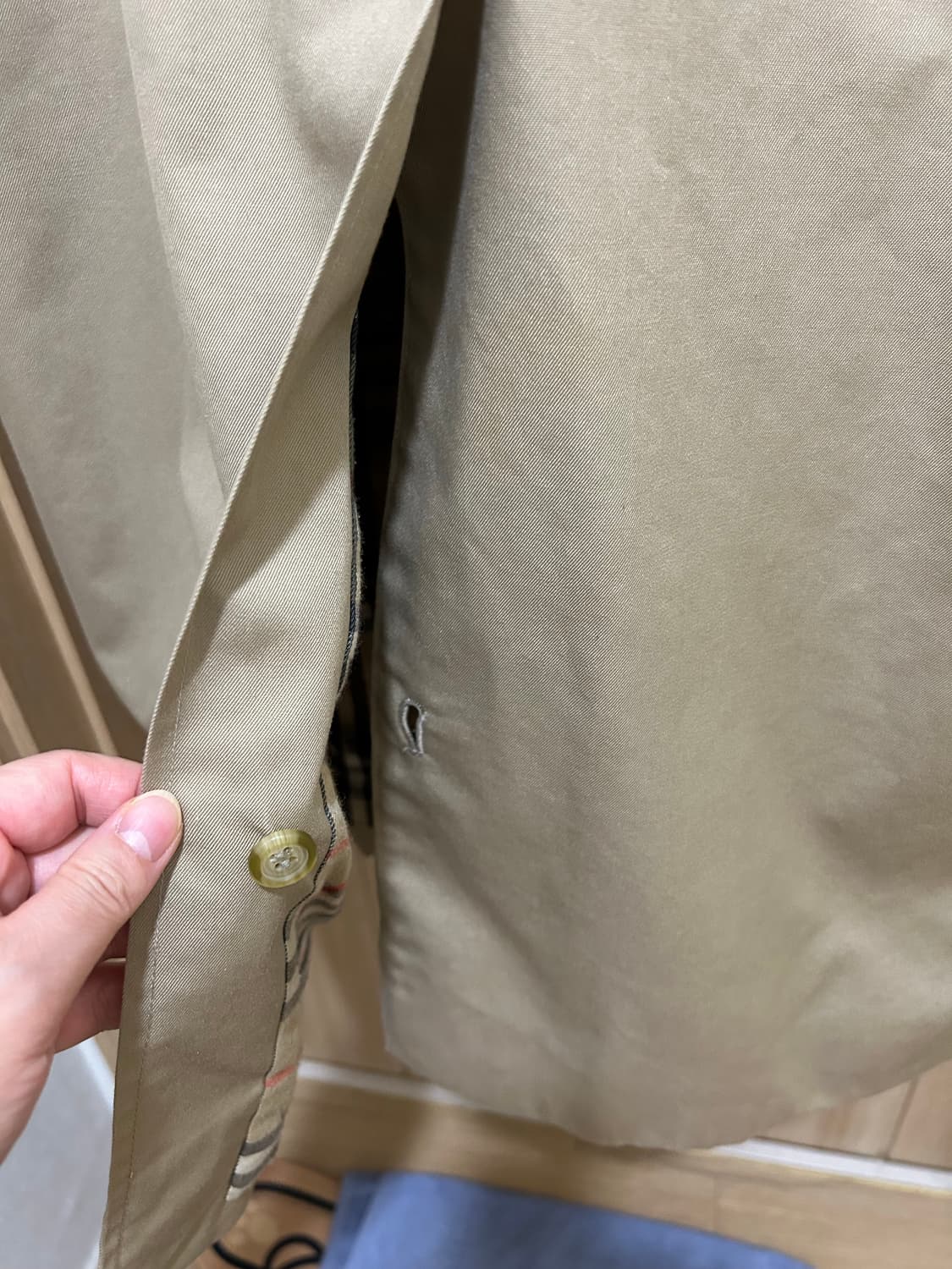 정품 버버리 트렌치 코트 상품이미지8