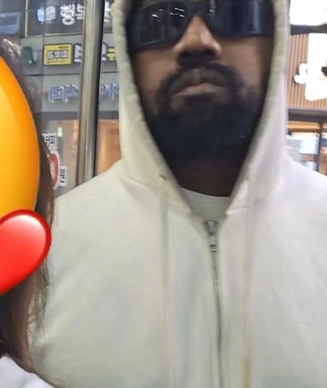 빈티지 화이트 후드집업 yzy yeezy 상품이미지4