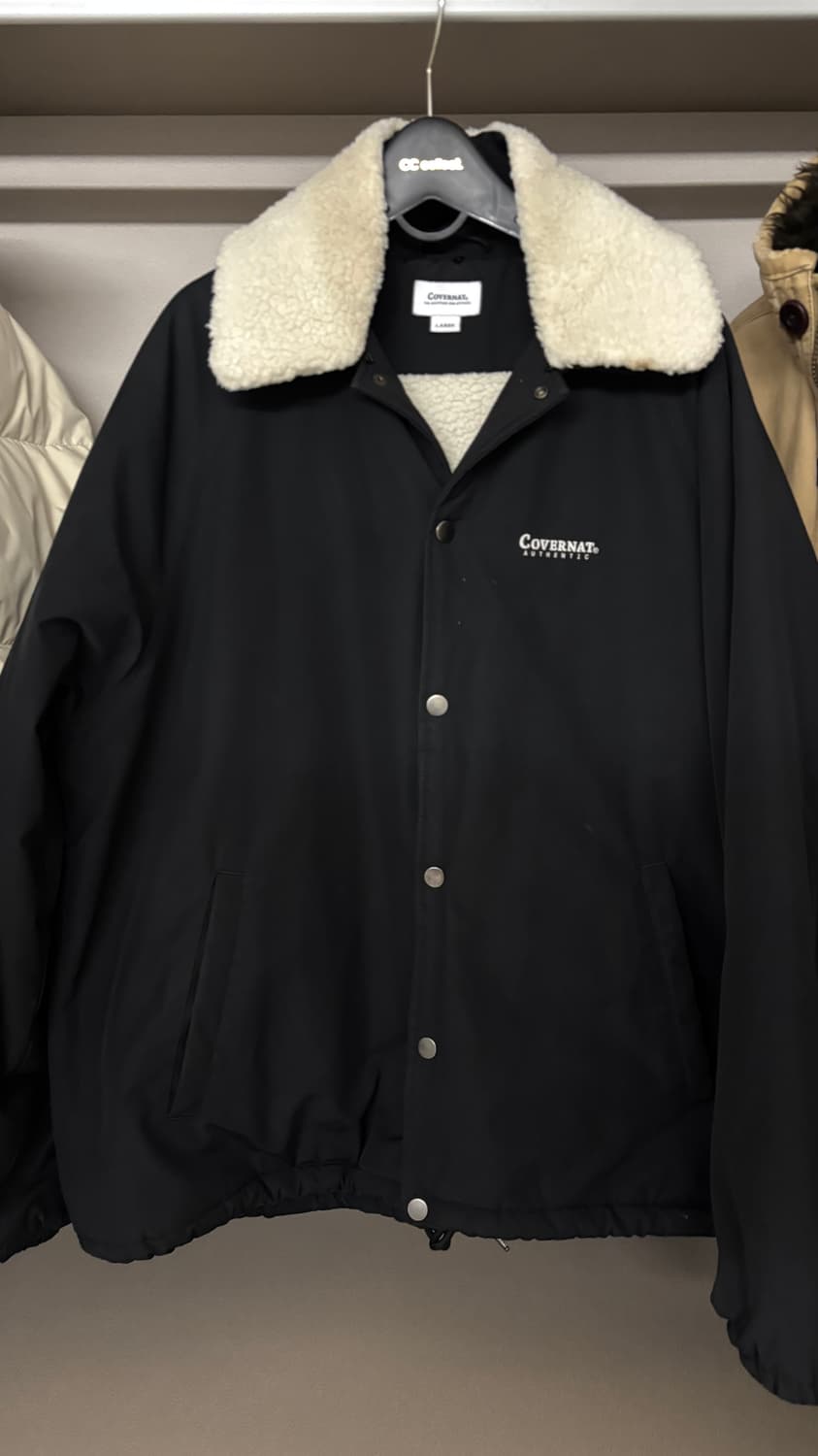 커버낫 양털 코치 자켓 상품이미지1