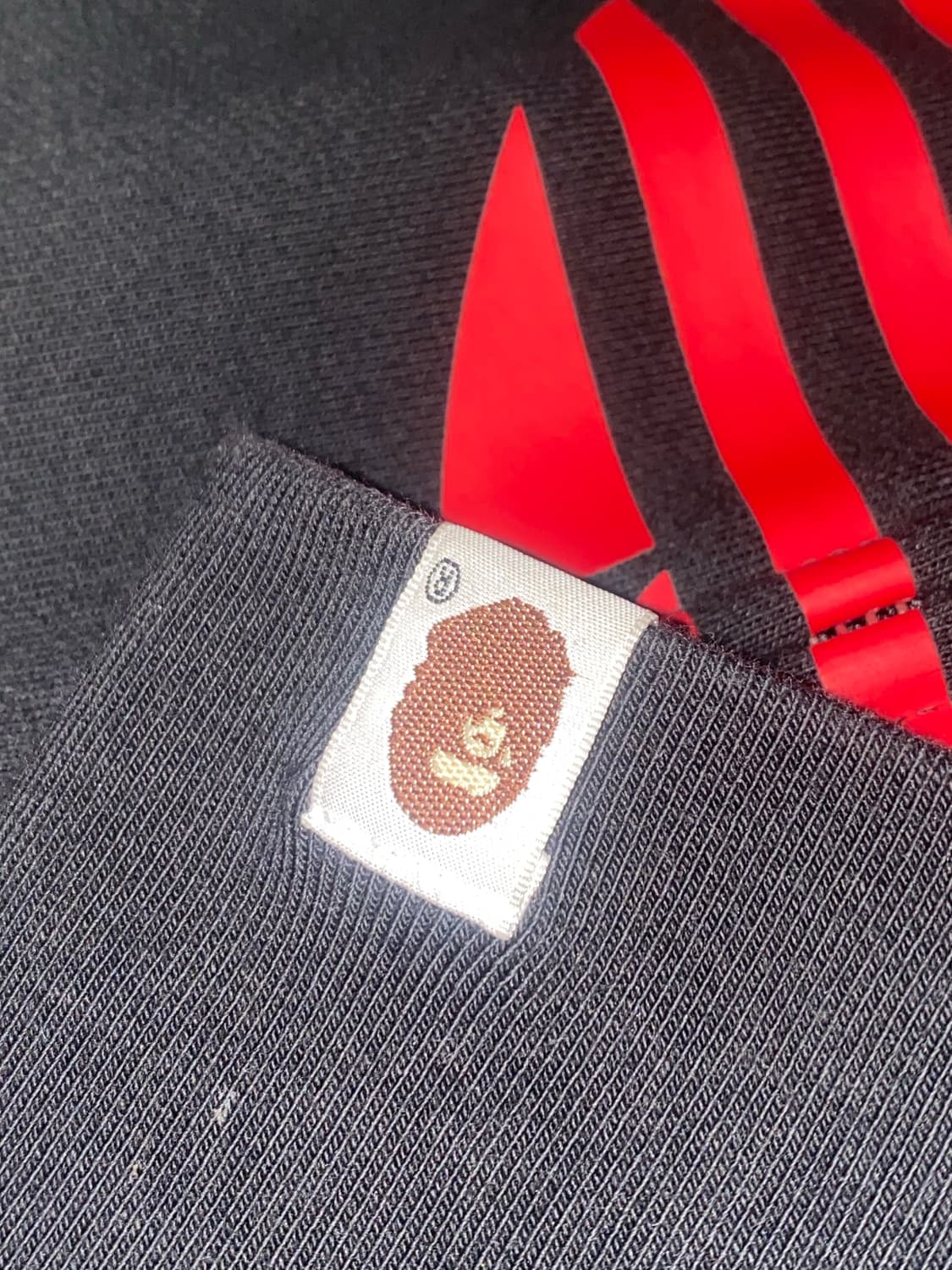 베이프x아디다스 후드집업 (S) 상품이미지4