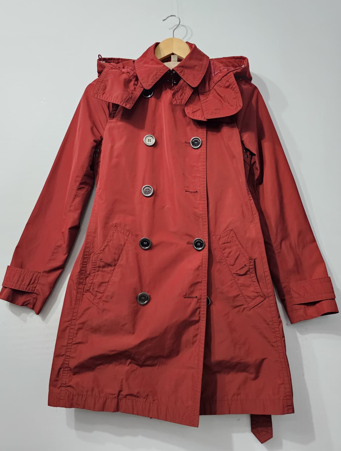 정품 버버리 브릿 후드 트렌치 코트 ~55 상품이미지2