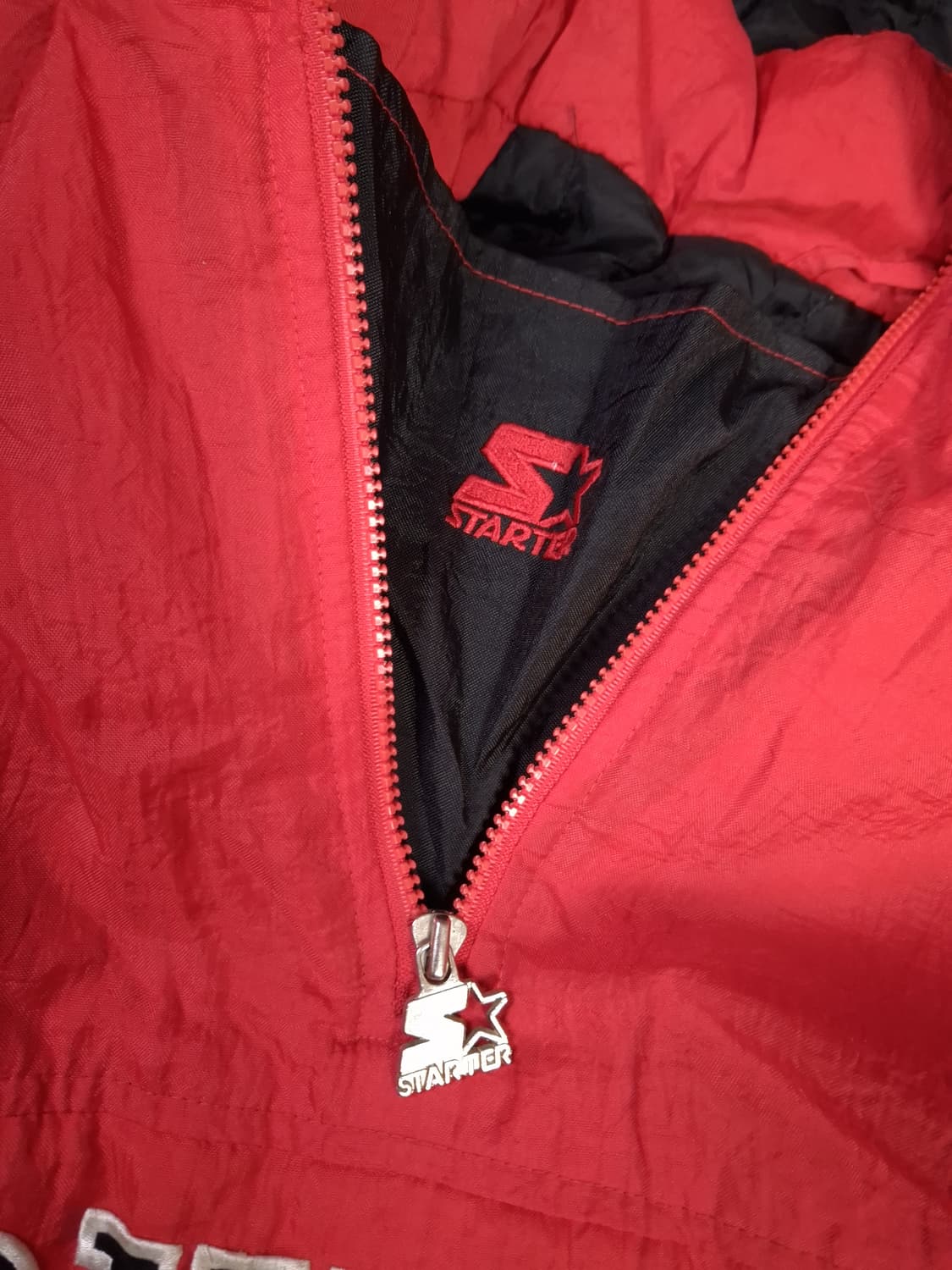 90's 스타터 시카고불스 패딩 아노락 상품이미지6