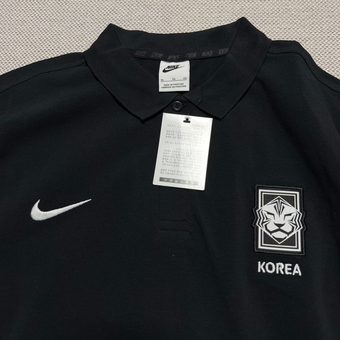 나이키 대한민국 축구 국대 반팔 카라티 상품이미지2