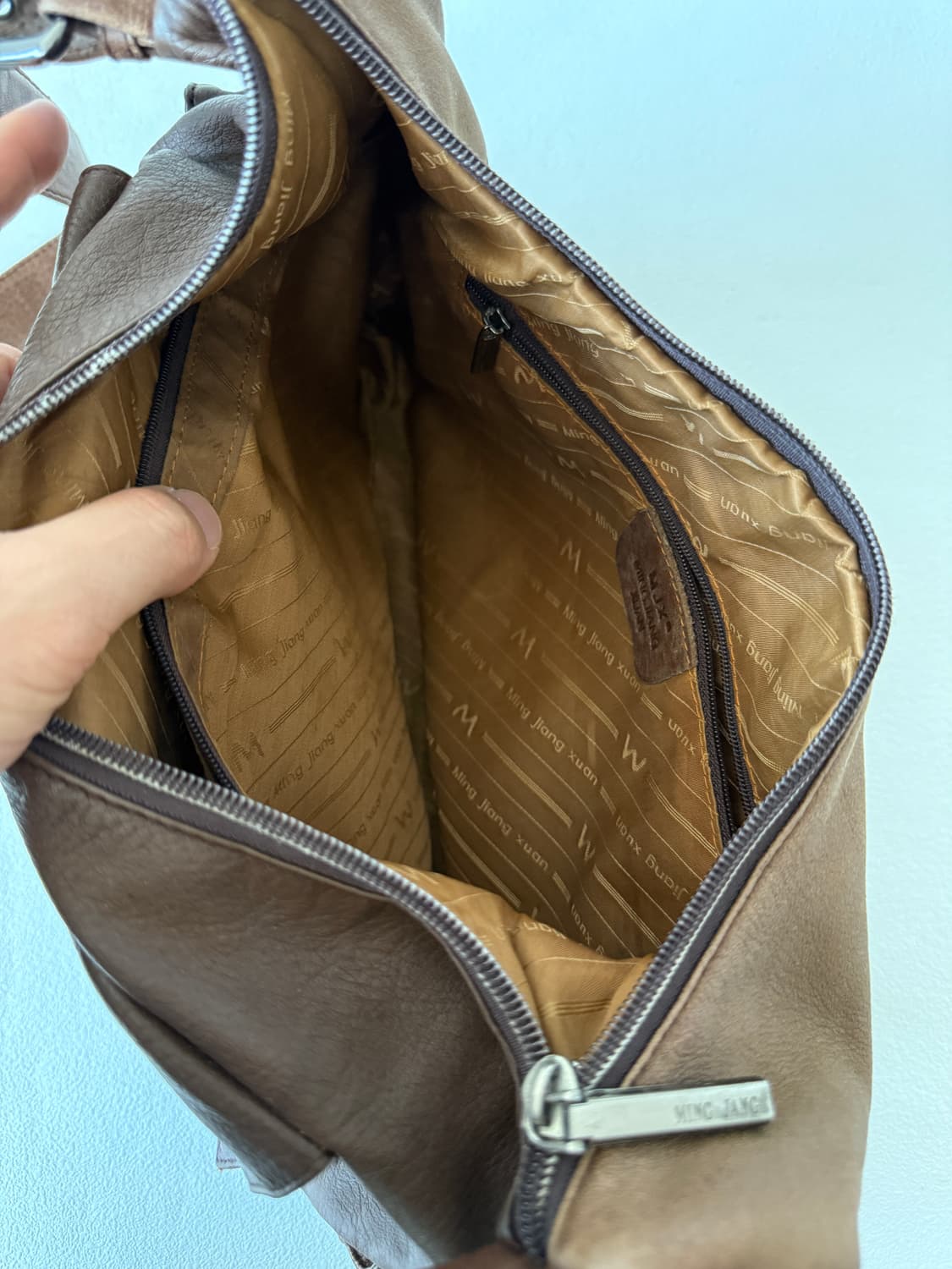 Pre owned 레더 크로스백 상품이미지9